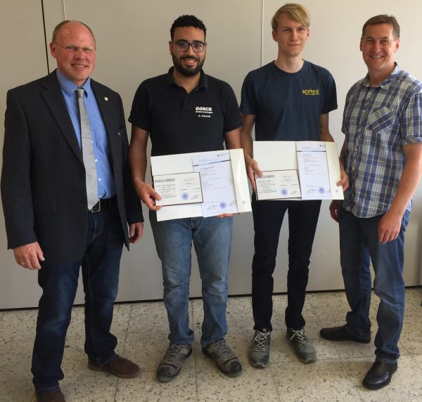 Vorzeitige Gesellenprüfungen im Elektrohandwerk